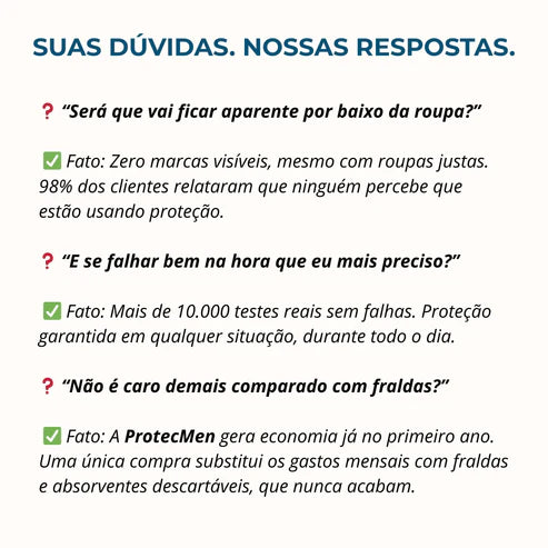 ProtecMen: Liberdade e Confiança no Seu Dia a Dia